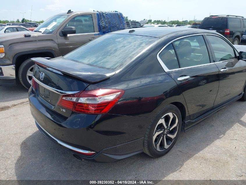 2016 Honda Accord Ex-L V-6 VIN: 1HGCR3F82GA024517 Lot: 39230352