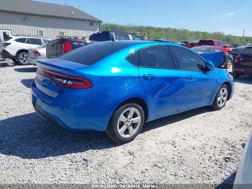 2015 Dodge Dart Sxt VIN: 1C3CDFBB2FD330618 Lot: 39230365