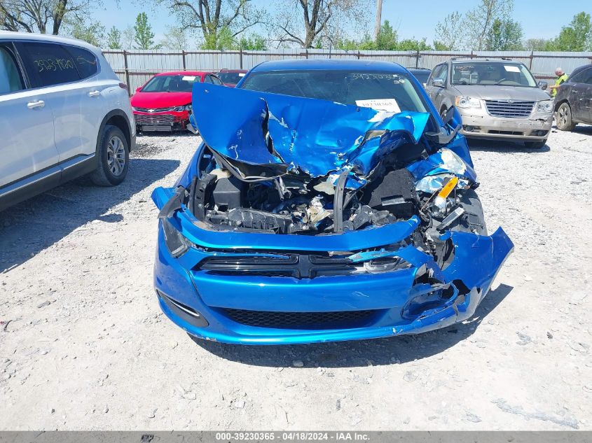 2015 Dodge Dart Sxt VIN: 1C3CDFBB2FD330618 Lot: 39230365