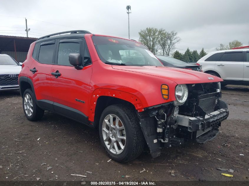 2021 Jeep Renegade Limited 4X4 VIN: ZACNJDD1XMPM39331 Lot: 39258740