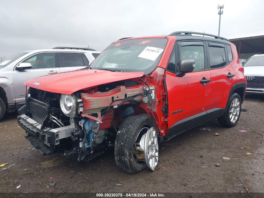 2021 Jeep Renegade Limited 4X4 VIN: ZACNJDD1XMPM39331 Lot: 39258740