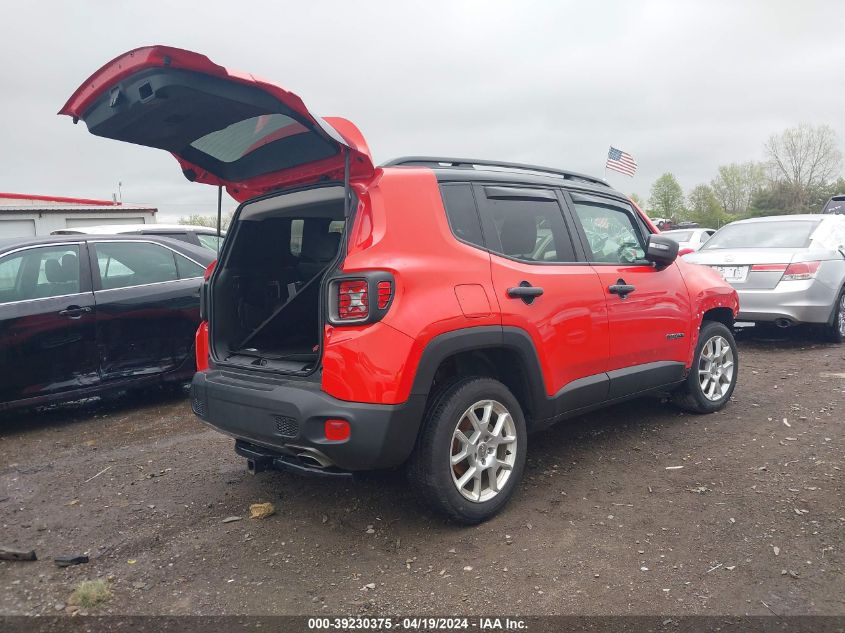 2021 Jeep Renegade Limited 4X4 VIN: ZACNJDD1XMPM39331 Lot: 39230375