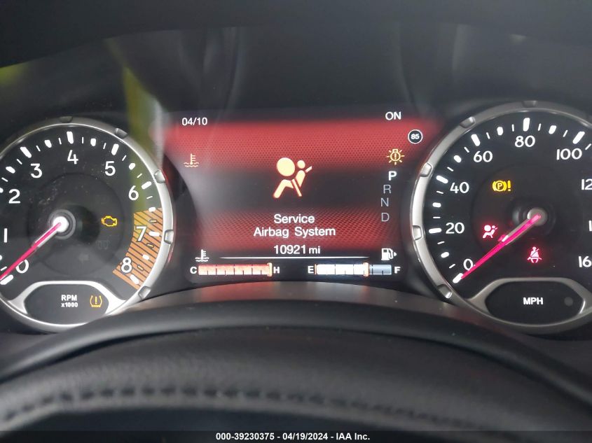 2021 Jeep Renegade Limited 4X4 VIN: ZACNJDD1XMPM39331 Lot: 39230375