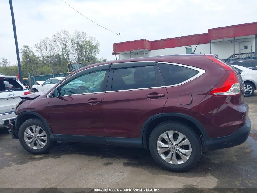 2014 Honda Cr-V Ex VIN: 5J6RM4H55EL116040 Lot: 39230376