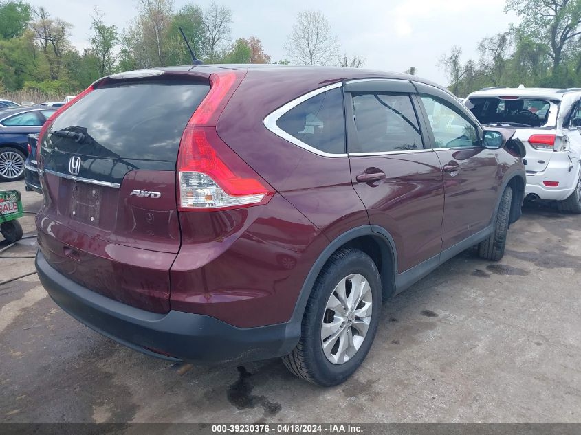 2014 Honda Cr-V Ex VIN: 5J6RM4H55EL116040 Lot: 39230376