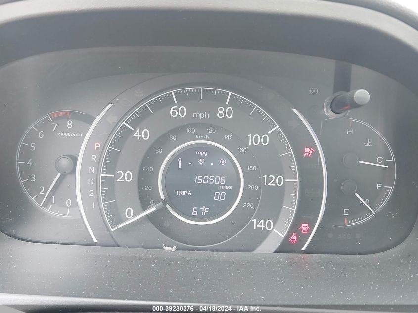 2014 Honda Cr-V Ex VIN: 5J6RM4H55EL116040 Lot: 39230376