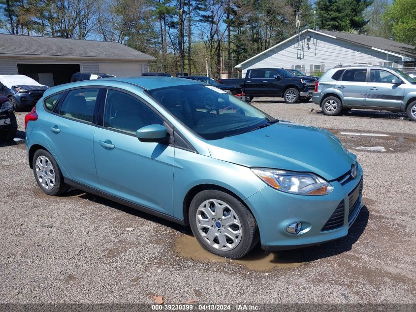 2012 Ford Focus Se VIN: 1FAHP3K25CL114020 Lot: 39230399
