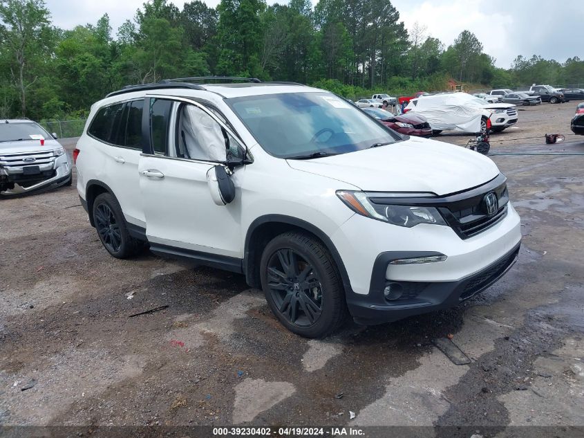 2021 Honda Pilot 2Wd Special Edition VIN: 5FNYF5H20MB046455 Lot: 39230402