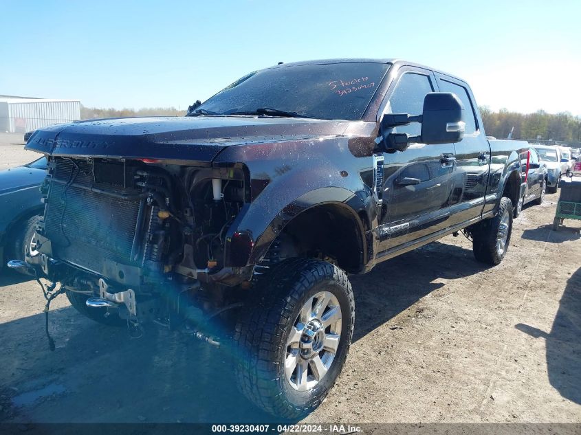 2018 Ford F-250 Lariat VIN: 1FT7W2BT7JEC39095 Lot: 39230407