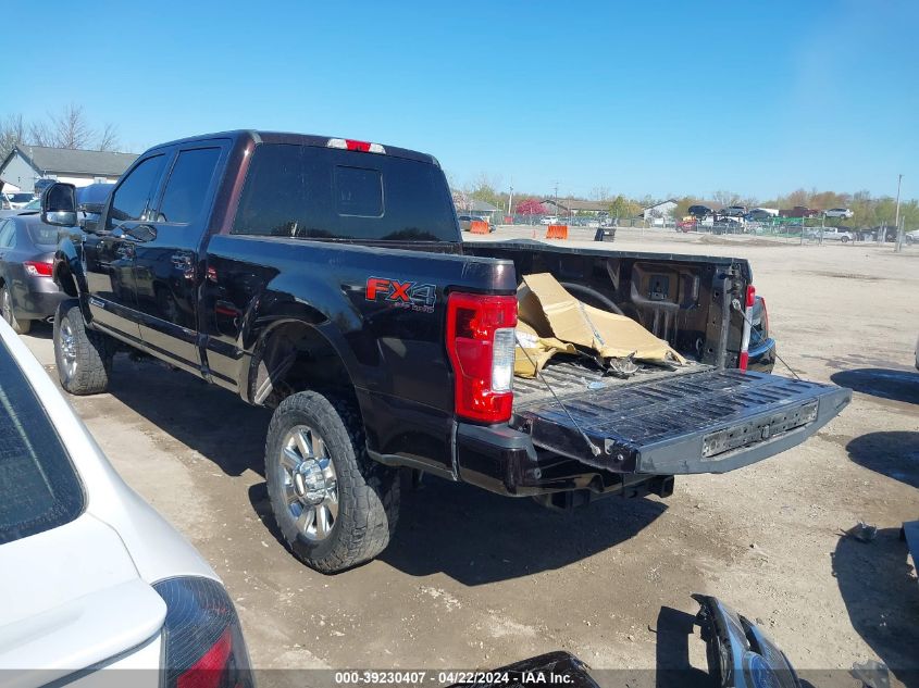 2018 Ford F-250 Lariat VIN: 1FT7W2BT7JEC39095 Lot: 39230407