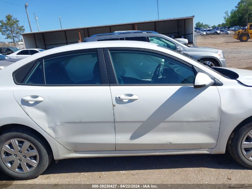 2022 Kia Rio Lx VIN: 3KPA24AD9NE496390 Lot: 39230427