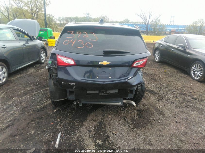 2018 Chevrolet Equinox Ls VIN: 3GNAXHEV1JL118167 Lot: 39230430
