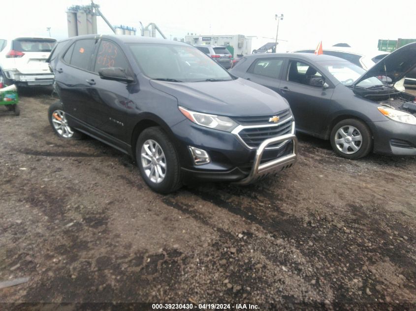 2018 Chevrolet Equinox Ls VIN: 3GNAXHEV1JL118167 Lot: 39230430
