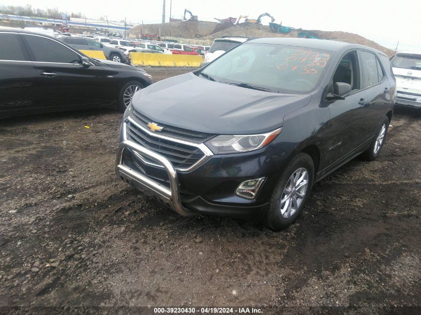 2018 Chevrolet Equinox Ls VIN: 3GNAXHEV1JL118167 Lot: 39230430