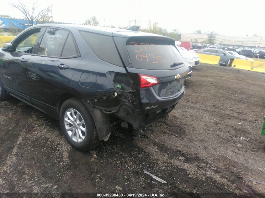 2018 Chevrolet Equinox Ls VIN: 3GNAXHEV1JL118167 Lot: 39230430