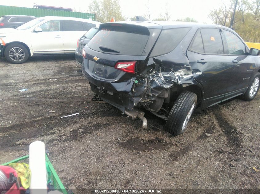 2018 Chevrolet Equinox Ls VIN: 3GNAXHEV1JL118167 Lot: 39230430