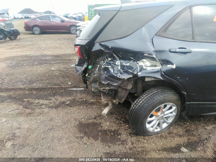 2018 Chevrolet Equinox Ls VIN: 3GNAXHEV1JL118167 Lot: 39230430