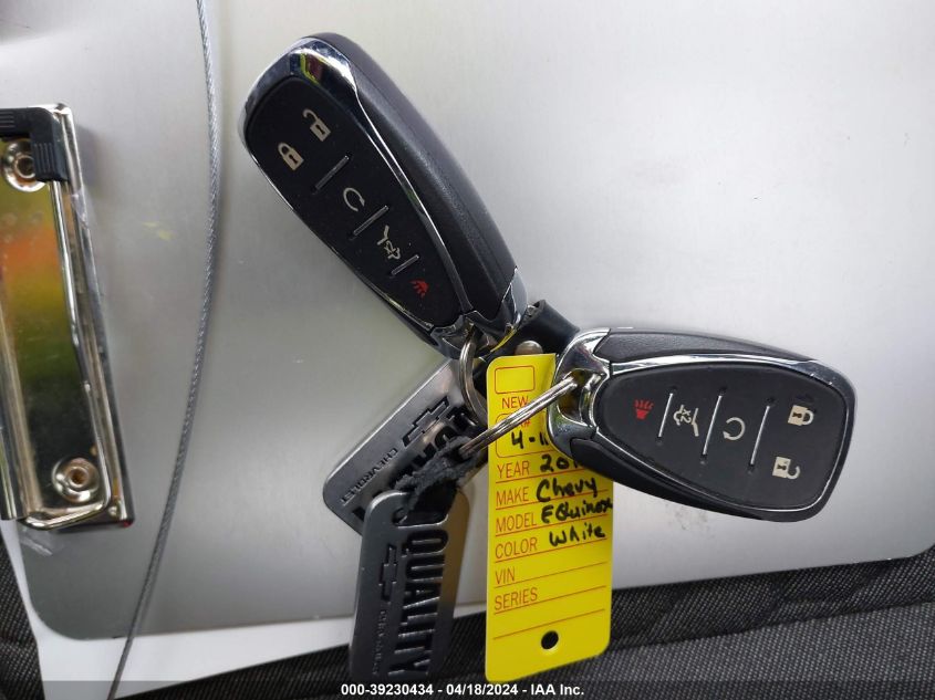 2018 Chevrolet Equinox Lt VIN: 3GNAXTEX4JL372248 Lot: 39230434