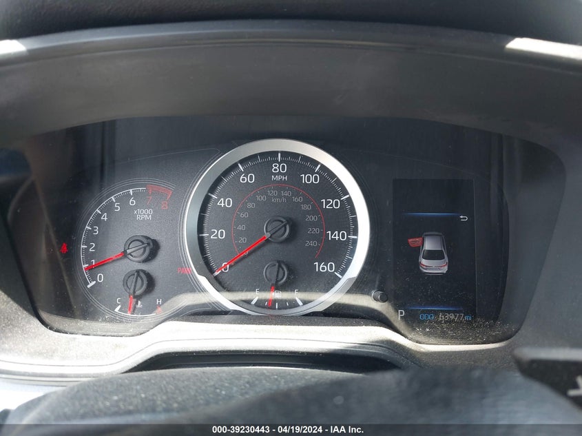 VIN JTDS4MCE3MJ058759 2021 TOYOTA COROLLA SE