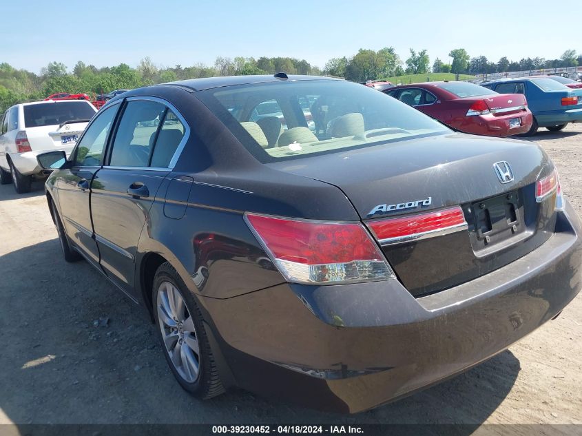 2011 Honda Accord 2.4 Ex-L VIN: 1HGCP2F8XBA086711 Lot: 39230452