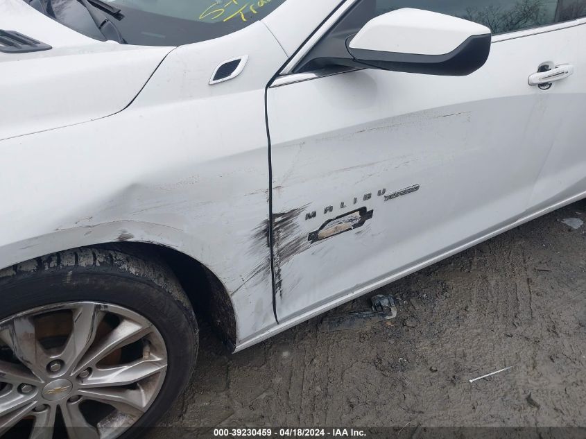 2020 Chevrolet Malibu Fwd Lt VIN: 1G1ZD5STXLF077999 Lot: 39230459