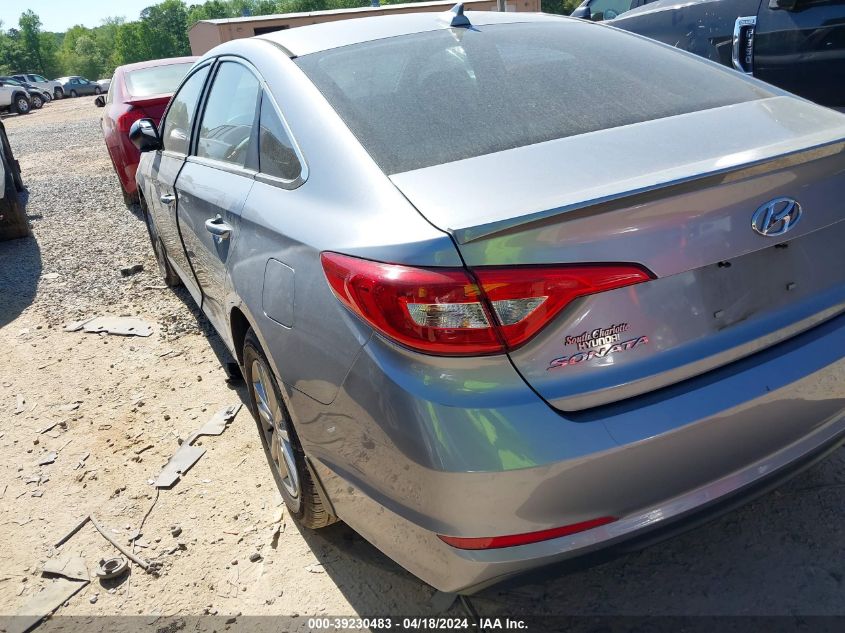 2015 Hyundai Sonata Se VIN: 5NPE24AF4FH184901 Lot: 39230483