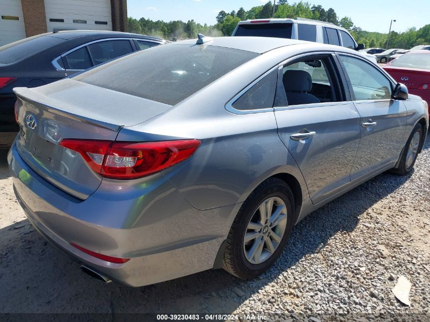 2015 Hyundai Sonata Se VIN: 5NPE24AF4FH184901 Lot: 39230483