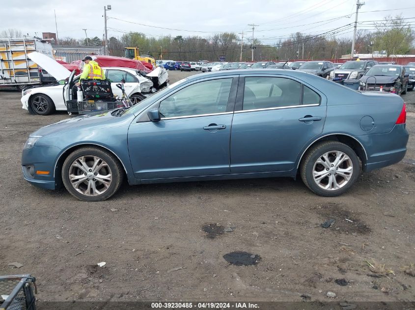 2012 Ford Fusion Se VIN: 3FAHP0HA6CR291190 Lot: 39230485