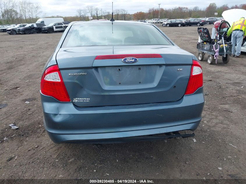 2012 Ford Fusion Se VIN: 3FAHP0HA6CR291190 Lot: 39230485