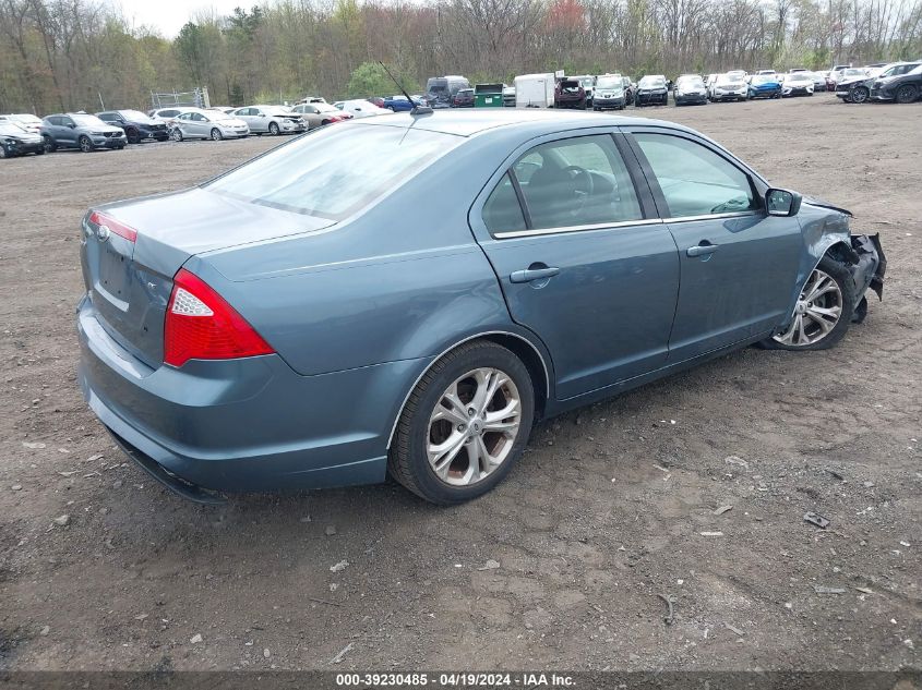 2012 Ford Fusion Se VIN: 3FAHP0HA6CR291190 Lot: 39230485