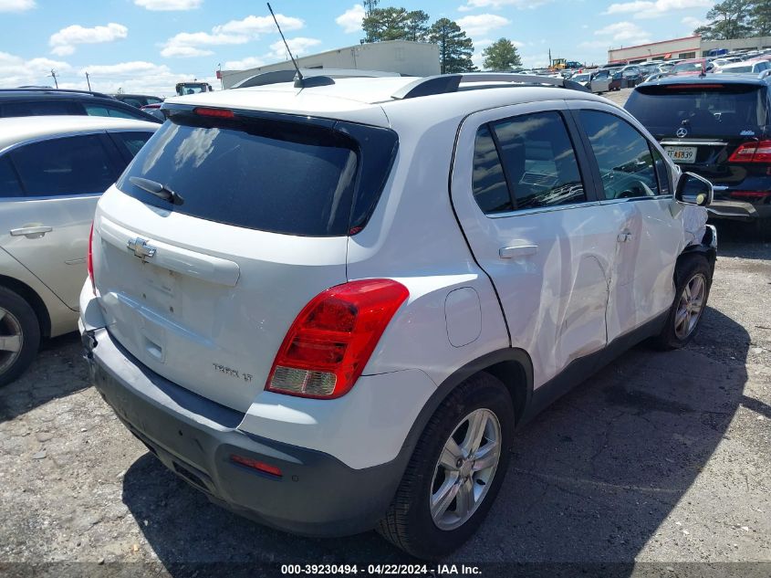 2015 Chevrolet Trax Lt VIN: 3GNCJLSB7FL251711 Lot: 39230494