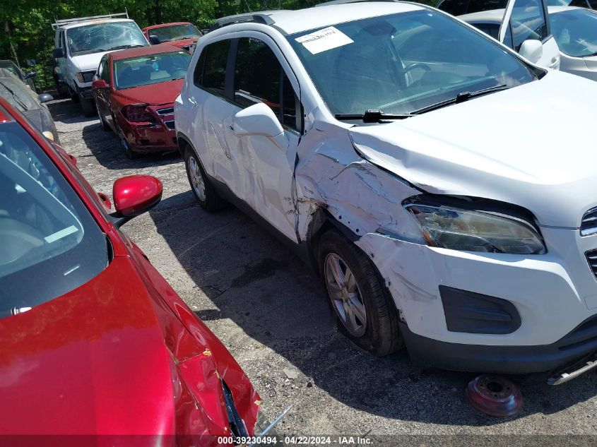 2015 Chevrolet Trax Lt VIN: 3GNCJLSB7FL251711 Lot: 39230494