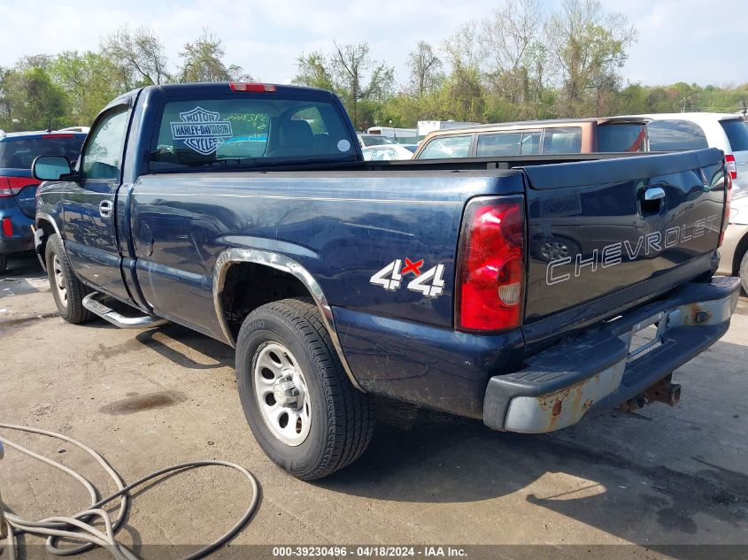2006 Chevrolet Silverado 1500 Work Truck VIN: 3GCEK14VX6G178353 Lot: 39230496