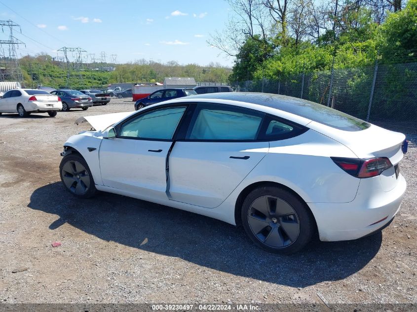 2023 Tesla Model 3 Rear-Wheel Drive VIN: 5YJ3E1EA2PF402829 Lot: 39230497