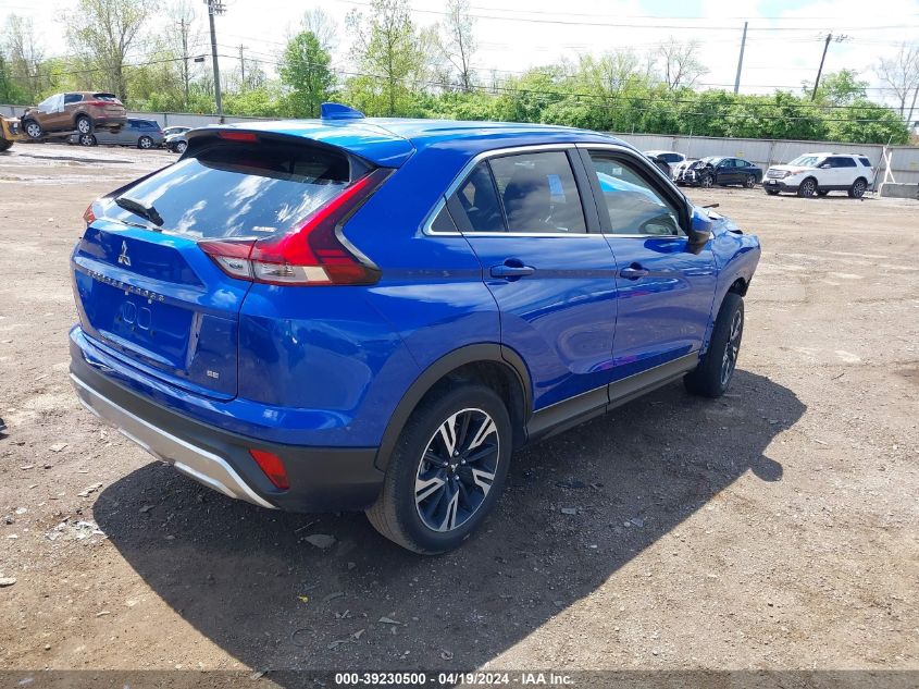 2023 Mitsubishi Eclipse Cross Se S-Awc/Sel S-Awc VIN: JA4ATWAA1PZ027732 Lot: 39230500