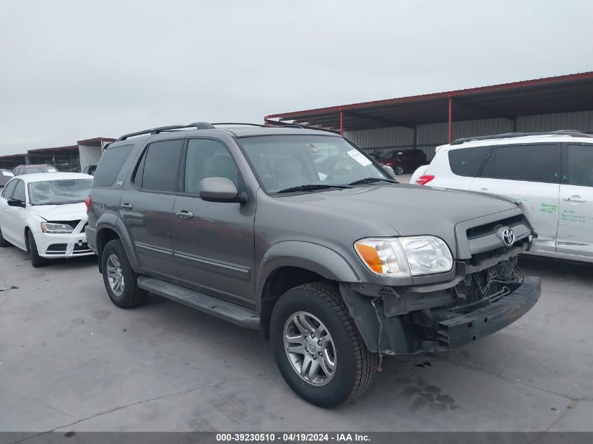 2007 Toyota Sequoia Sr5 V8 VIN: 5TDZT34A97S285078 Lot: 39252047