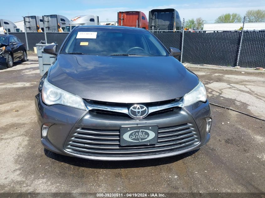 2016 Toyota Camry Le VIN: 4T4BF1FK9GR539551 Lot: 39230511