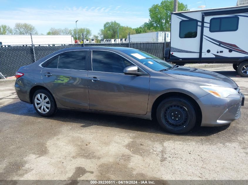 2016 Toyota Camry Le VIN: 4T4BF1FK9GR539551 Lot: 39230511