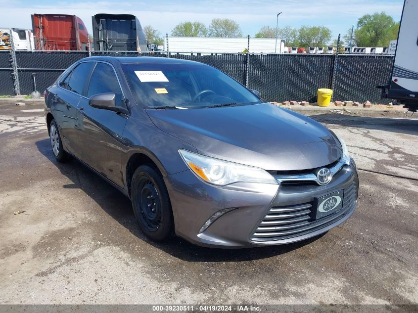 2016 Toyota Camry Le VIN: 4T4BF1FK9GR539551 Lot: 39230511