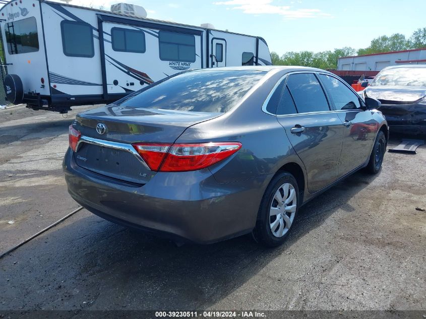 2016 Toyota Camry Le VIN: 4T4BF1FK9GR539551 Lot: 39230511