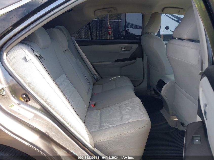 2016 Toyota Camry Le VIN: 4T4BF1FK9GR539551 Lot: 39230511