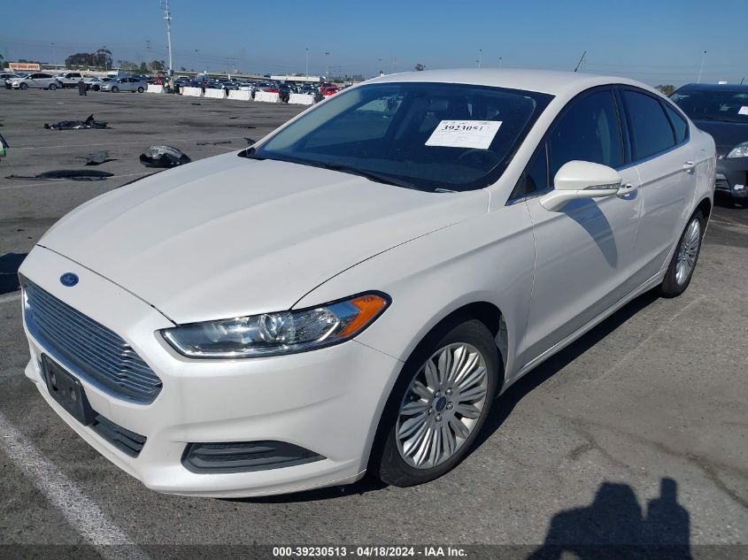 2016 Ford Fusion Hybrid Se VIN: 3FA6P0LU1GR385184 Lot: 39230513