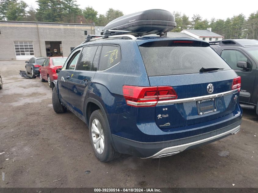 2018 Volkswagen Atlas 3.6L V6 Se/3.6L V6 Se W/Technology VIN: 1V2LR2CA2JC530598 Lot: 39257982