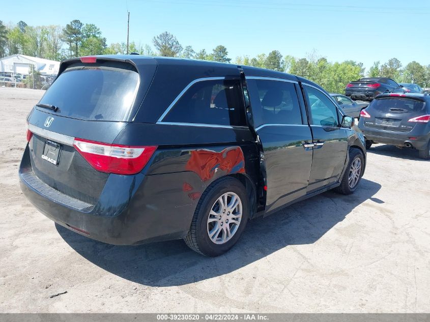 2012 Honda Odyssey Ex-L VIN: 5FNRL5H6XCB014773 Lot: 39230520