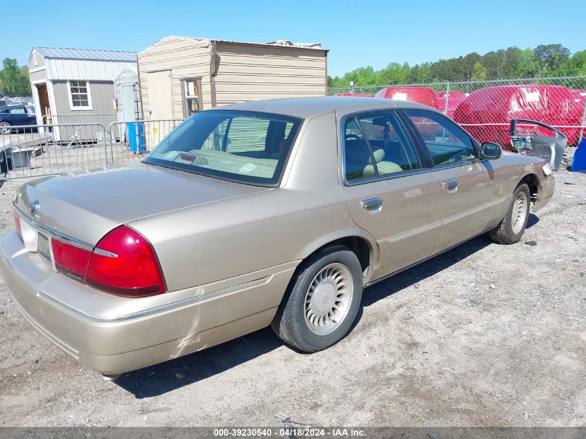 2000 Mercury Grand Marquis Ls VIN: 2MEFM75W1YX690146 Lot: 39230540