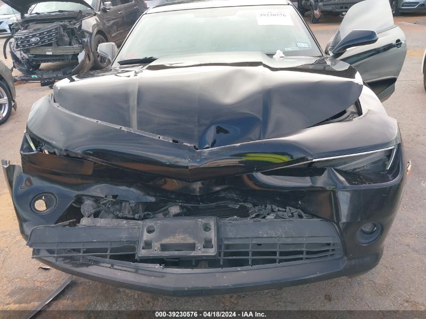 2015 Chevrolet Camaro 1Lt VIN: 2G1FC1E31F9114039 Lot: 39230576