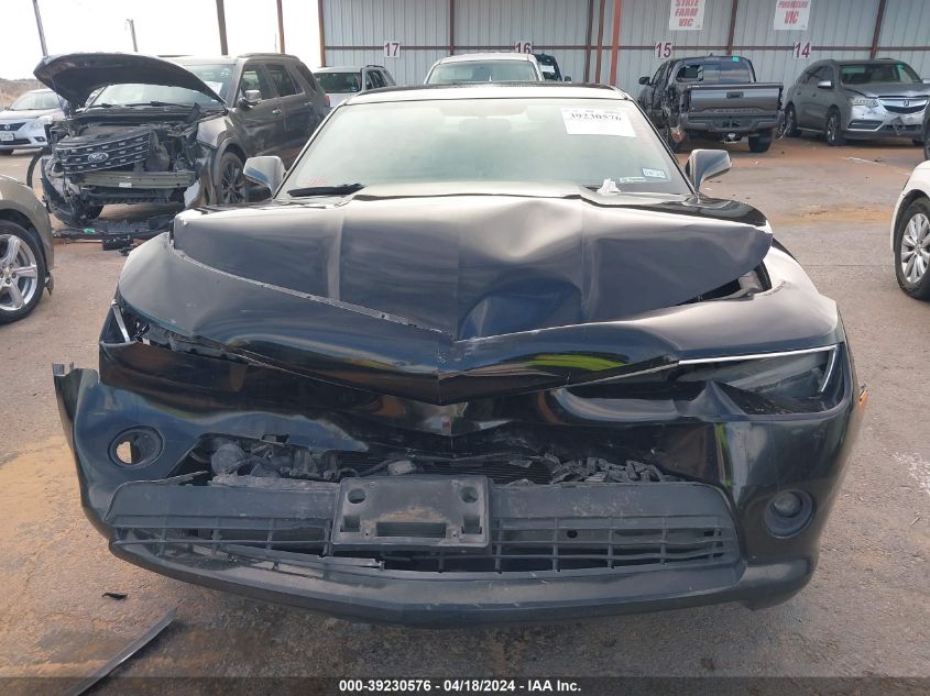 2015 Chevrolet Camaro 1Lt VIN: 2G1FC1E31F9114039 Lot: 39230576