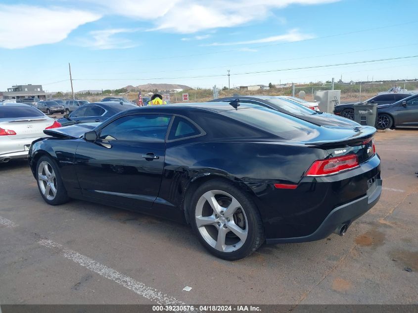 2015 Chevrolet Camaro 1Lt VIN: 2G1FC1E31F9114039 Lot: 39230576