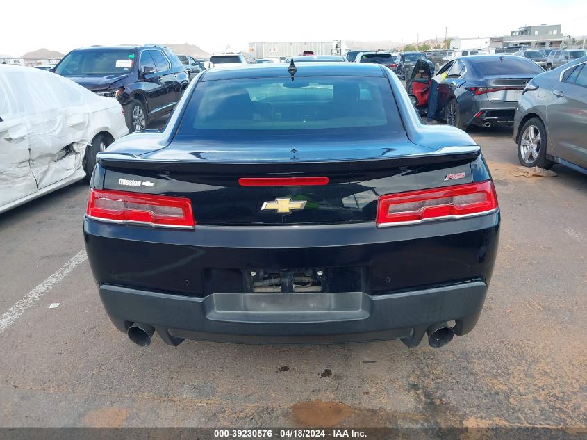 2015 Chevrolet Camaro 1Lt VIN: 2G1FC1E31F9114039 Lot: 39230576