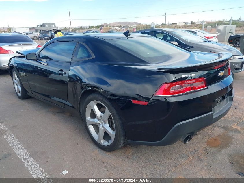 2015 Chevrolet Camaro 1Lt VIN: 2G1FC1E31F9114039 Lot: 39230576